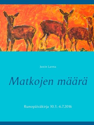 cover image of Matkojen määrä